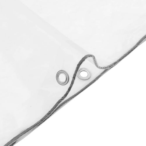 Przezroczysta plandeka z oczkami 3x4 m Polietylen na Arena.pl