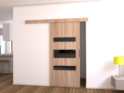 DRZWI PRZESUWNE D70 76X205cm, 4 KOLORY na Arena.pl