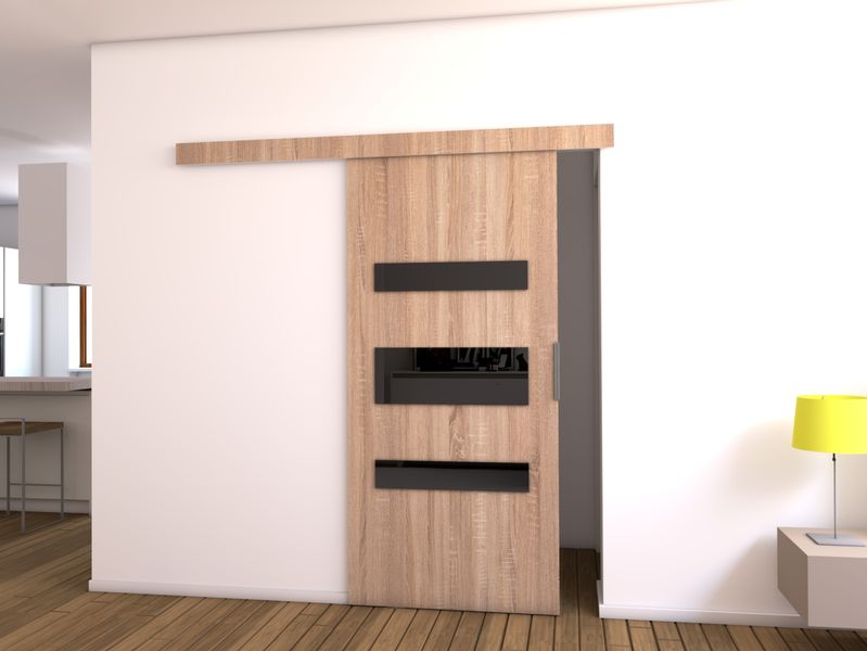 DRZWI PRZESUWNE D70 76X205cm, 4 KOLORY zdjęcie 4