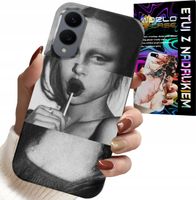 ETUI DO SAMSUNG GALAXY S25 EDGE - MONA LISA Z LIZAKIEM MODNE WZORY CASE