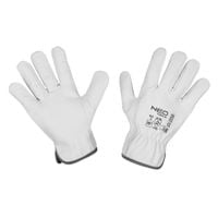 rękawice robocze 2122x, skóra kozia, rozmiar 10 - t n97-657-10