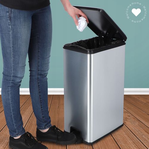 Curver Kosz Na Śmieci Metalizowany Z Pedałem 40 L na Arena.pl