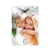 Zegar ścienny pionowy z MDF 19 x 28 cm Sublimacja Termotransfer