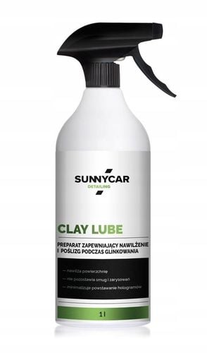 PREPARAT POD GLINKOWANIE SUNNYCAR CLAY LUBE NADAJE POŚLIZG POD GLINKĘ 1L na Arena.pl