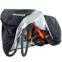 POKROWIEC NA ROWER ZIMA / LATO UV CZARNY XXL