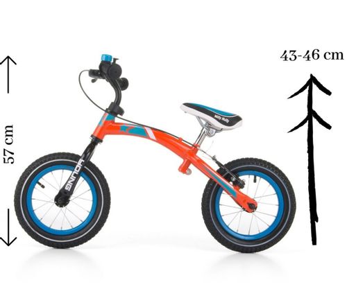 Rowerek Milly Mally Biegowy Young Orange na Arena.pl