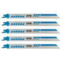 brzeszczot do piły szablastej 225mm 14tpi metal s1122b 5 szt - e-540-0106