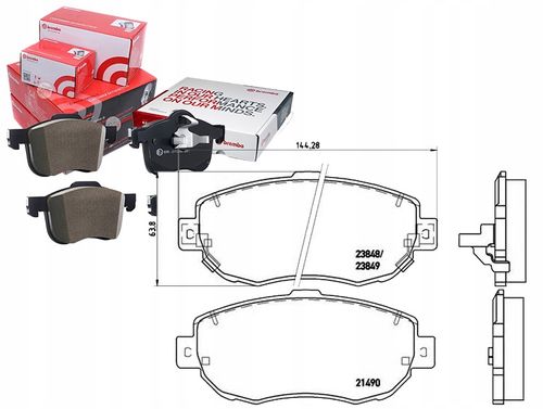 KLOCKI HAM LEXUS GS BREMBO na Arena.pl