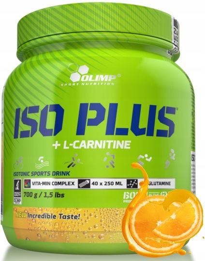 OLIMP ISO PLUS 700G WĘGLOWODANY IZOTONIK TRENING zdjęcie 1