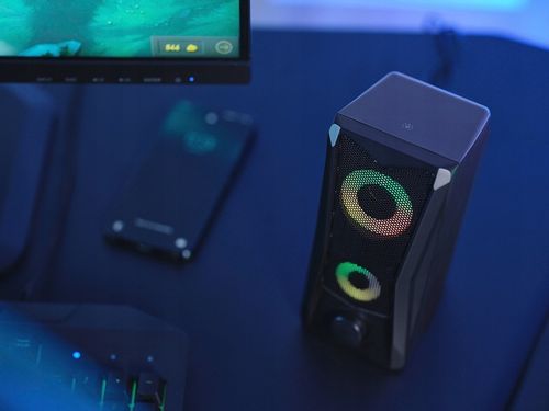 GŁOŚNIKI KOMPUTEROWE 2.0 RGB 12W USB GAMINGOWE na Arena.pl