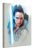 Gwiezdne Wojny Star Wars: The Last Jedi (Rey Brushstroke) - obraz na płótnie 60x80 cm