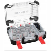 ZESTAW 11 PIŁ OTWORNIC 20-76 mm MULTI MATERIAL BOSCH PRO