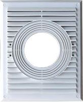 kratka do pochłaniacza uniwersalna 215*265mm biała z siatką - kra 137