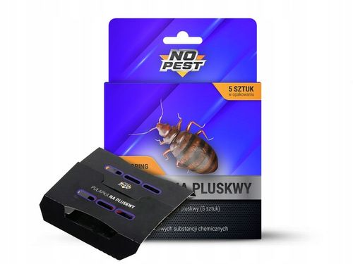 SILNA PUŁAPKA LEPOWA NA PLUSKWY PRZECIWKO PLUSKWOM WABIK 5 SZTUK NO na Arena.pl