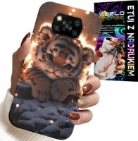 ETUI DO XIAOMI POCO X3 - Z NADRUKIEM SŁODKI TYGRYSEK OBUDOWA CASE