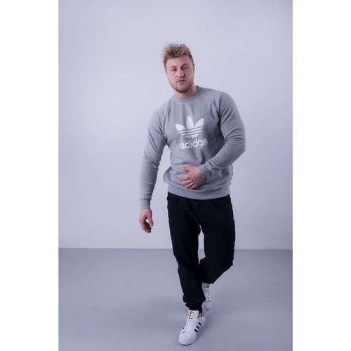 adidas TREFOIL CREW MEDIUM GREY HEATHER S na Arena.pl