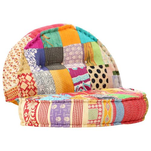 Puf 100x20cm patchwork tkanina VidaXL na Arena.pl