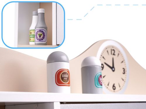 LULILO Kuchnia drewniana MDF Kuketo + akcesoria na Arena.pl