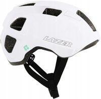 Kask rowerowy LAZER Vandal KinetiCore Biały (rozmiar M/L) + Lampka rowerowa