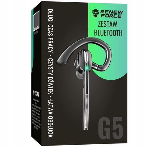 SŁUCHAWKA BLUETOOTH DLA KIEROWCY DO TELEFONU ROZMÓW BEZPRZEWODOWA ZESTAW na Arena.pl