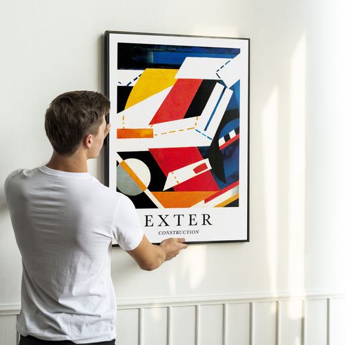 Plakat w ramie Alexandra Exter abstrakcja 61x91 cm w czarnej ramie na Arena.pl