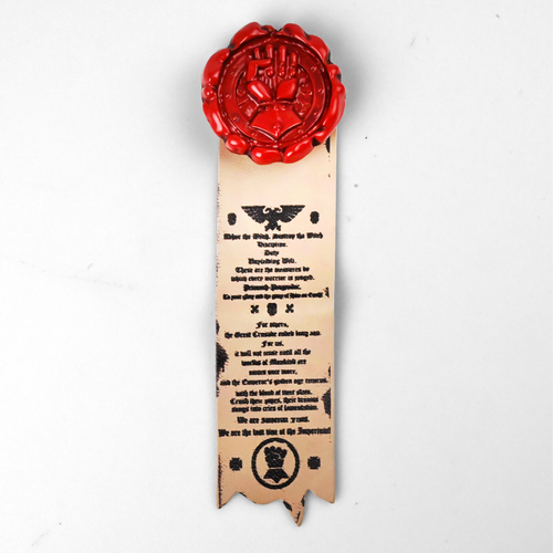 Seal Of Imperial Fists | 8 cm | Metal Żywica | Przypinka | Warhammer 40k na Arena.pl