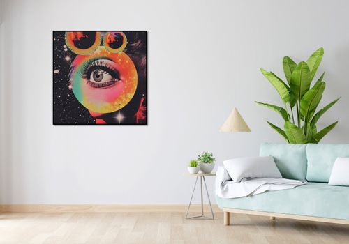 Plakat 90x90cm Oko w Kosmosie na Arena.pl