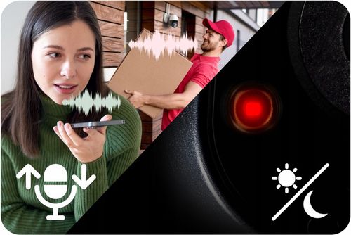 Kamera Zewnętrzna Obrotowa WiFi 8MPx 8MP 4K UHD AUDIO APLIKACJA 4XZOOM na Arena.pl