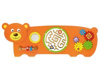 VIGA Sensoryczna Tablica Manipulacyjna -Miś