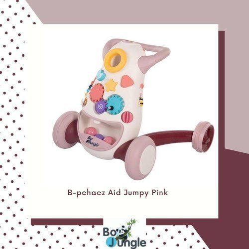 Pchacz jeździk interaktywny Aid JUMPY pink na Arena.pl