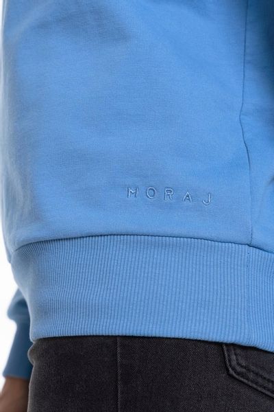 Bluza Damska Dresowa Bawełniana Bez Kaptura Wkładana Niebieska MORAJ XL zdjęcie 5