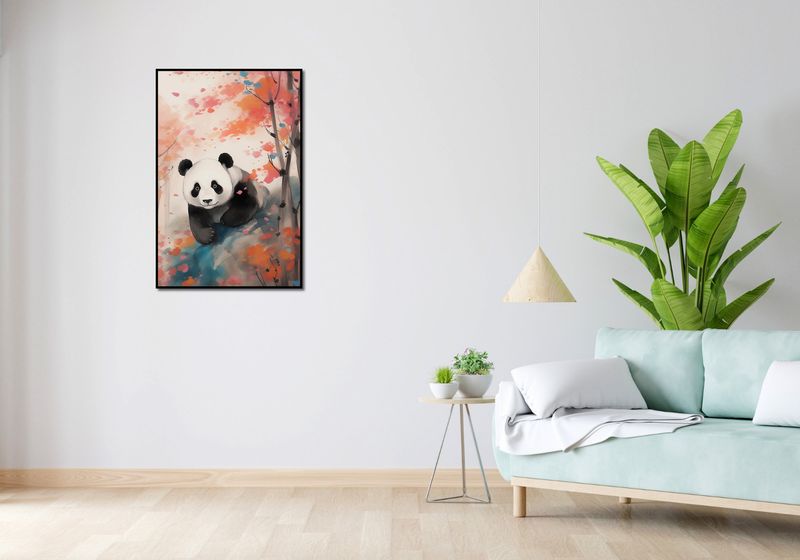 Plakat 61x91,5cm Panda wśród Klonów zdjęcie 4