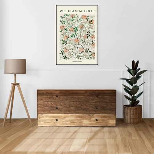 Obraz 40x60cm Design Jasmine Pattern, Morris Vintage do Salonu na Arena.pl
