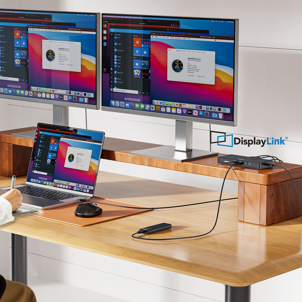 Unitek Przełącznik KVM 2 komputery 2 monitory 4K zdjęcie 3