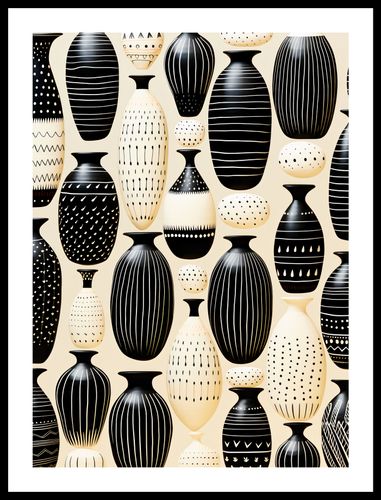 Plakat 40x55cm Monochromatyczna Harmonia na Arena.pl
