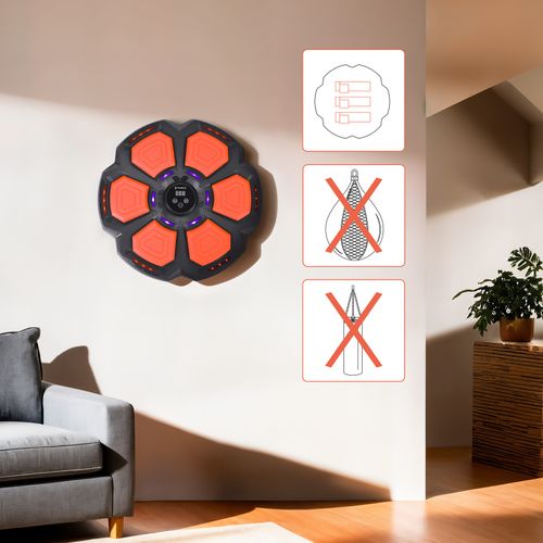 Tarcza bokserska HMS TB06 Bluetooth + rękawice | 9 programów | LED na Arena.pl