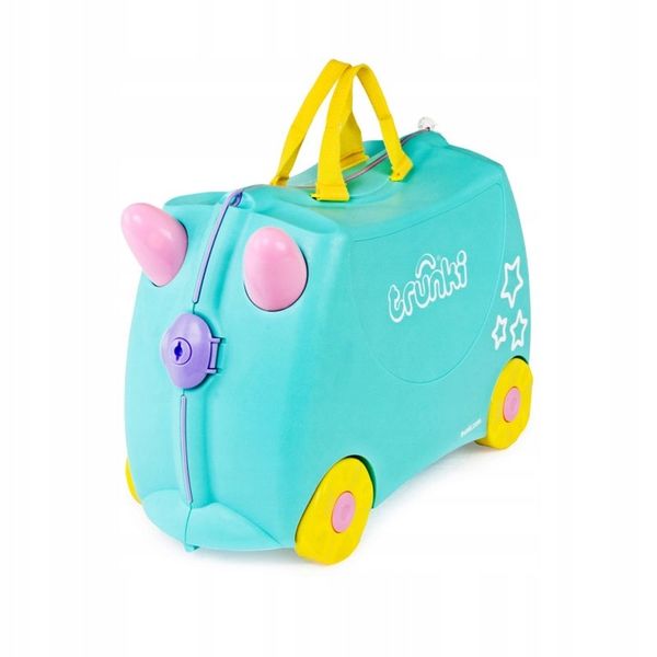 WALIZKA TRUNKI JEŻDŻĄCA WALIZECZKA JEŹDZIK UNICORN zdjęcie 4