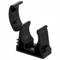 UCHWYT ZAMYKANY DO RUR RL RS RLM PESZLA UZ-16 UZ16 CZARNY 100 szt