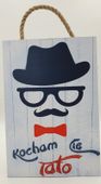 tabliczka/obraz do zawieszenia 20 x 30 kocham cię tato