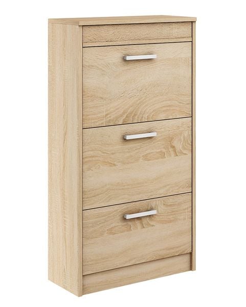 szafka na buty ALASKA 13 SONOMA do przedpokoju wysoka do ściany zdjęcie 1