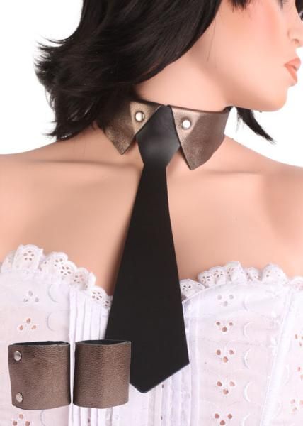 Skórzany Krawacik zdjęcie 1