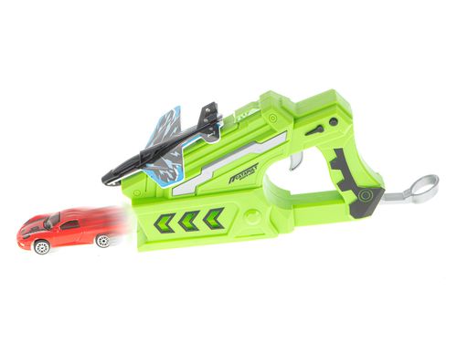 DLA DZIECI PISTOLET WYRZUTNIA SAMOCHODÓW I SAMOLOTÓW na Arena.pl