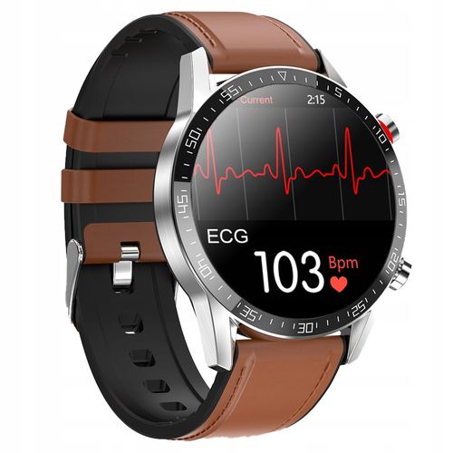 Smartwatch Microwear G5 brązowy na Arena.pl