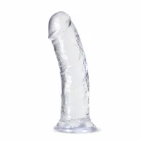 blush b yours plus roar 'n ride transparent - model z przyssawką tpe