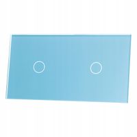 PANEL SZKLANY 1+1 (2 PUSZKI) - NIEBIESKI LIVOLO