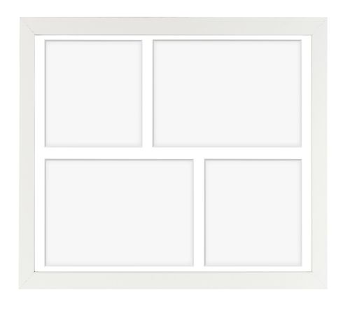 Ramka na 4 zdjęcia Hekla 24x30x4 foto galeria biały 1szt. na Arena.pl