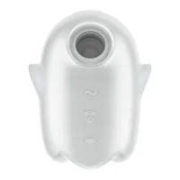 satisfyer glowing ghost - model pulsacyjny, silikon medyczny