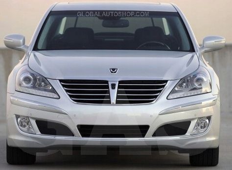 Hyundai Equus - Chromowane Listwy Grill Chrom Atrapy Zderzaka Tuning na Arena.pl