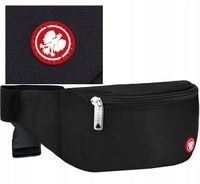 KOCHMANSKI saszetka nerka męska wodoodporna z codury czarna