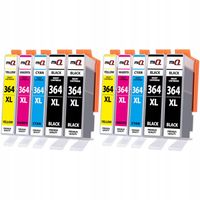 10x TUSZ DO DRUKARKI HP PHOTOSMART 5524 5520 364XL